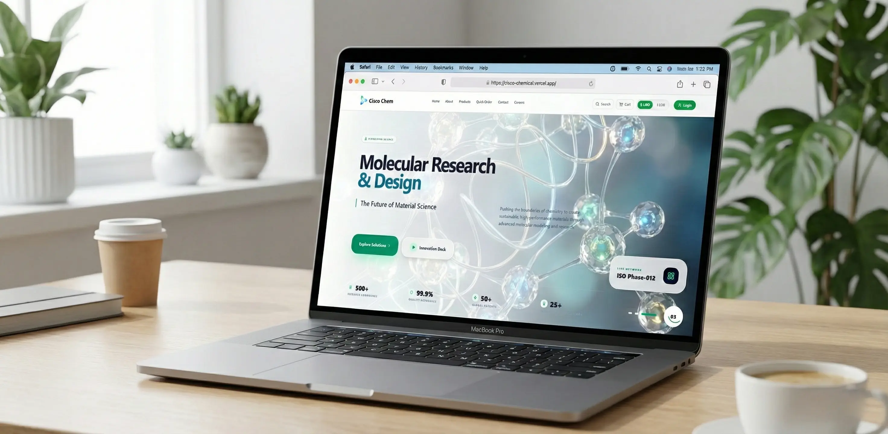 Cisco Chemicals - B2B Manufacturing Platform